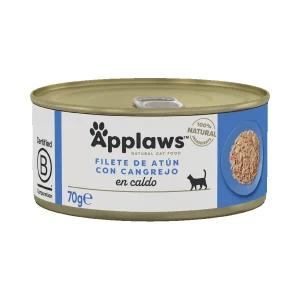 Applaws Cat lata Atun Y Cangrejo - Pack 24 x 70 gr