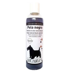 Champú para Pelo Negro perros Pet Natura