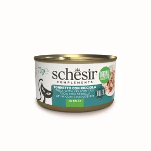 Schesir CAT Lata Atún con Seriola en Gelatina 70 g