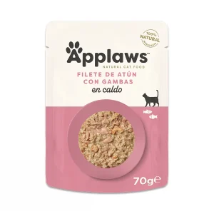 Applaws Cat Sobre Atun Y gambas Del Pacifico - Pack 12 x 70 gr