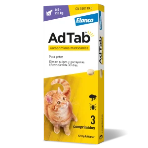 ADTAB 12mg Gato (0,5-2 kg) (3 comprimidos)