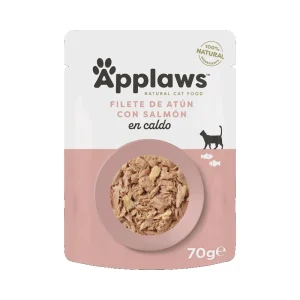 Applaws Cat Sobre Filete De Atun Y Salmon - Pack 12 x 70 gr