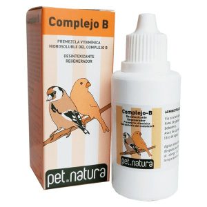 Vitamina B Complex para pajaros PetNatura