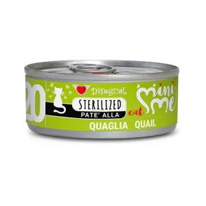 Disugual Mini me 20 Gatos esterilizados - Codorniz (85g)