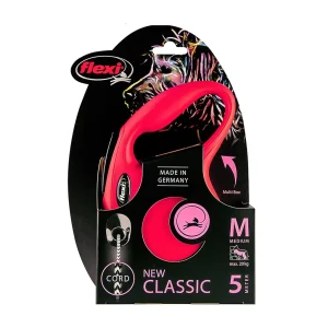 Flexi Classic Cordón de 5M Rojo M.