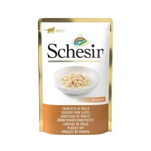 Schesir Tiras de pollo en salsa 85 gr